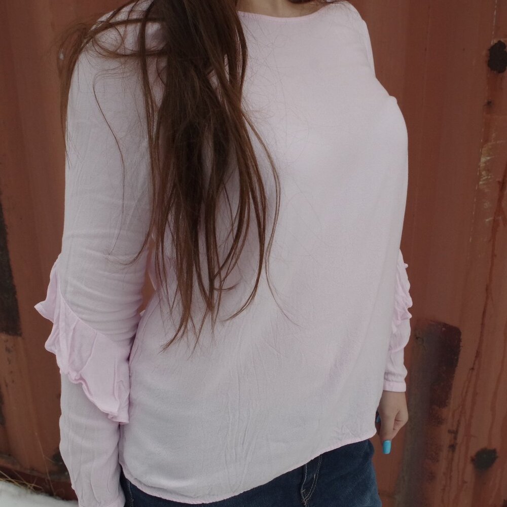 Light Pink Ladies Blouse By Sprit